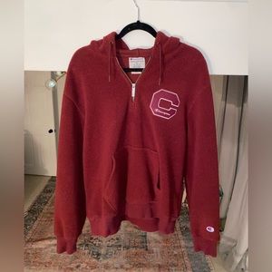 Women’s medium Champion quarter zip hoodie